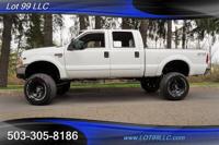 2002 Ford F-250 4x4 4WD F250 Crew Cab XLT V10 6.8L Auto LIFTED Black Lot 99 LLC B - Image 6