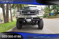 2002 Ford F-250 4x4 4WD F250 Crew Cab XLT V10 6.8L Auto LIFTED Black Lot 99 LLC B - Image 7