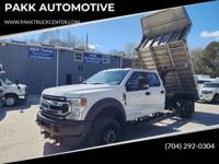 2020 Ford F550 F-550 XL 203" WB 4x4 12ft Stake Bed Flatbed Dump Truck - Image 2