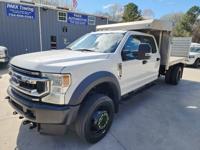 2020 Ford F550 F-550 XL 203" WB 4x4 12ft Stake Bed Flatbed Dump Truck - Image 3