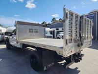 2020 Ford F550 F-550 XL 203" WB 4x4 12ft Stake Bed Flatbed Dump Truck - Image 5