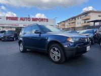2005 BMW X3 3.0i AWD (California SUV) Mission Valley - Prime Auto Imports