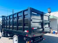 2018 ISUZU NRR 14 FT DUMP TRUCK 5.2L DIESEL 50K MILES 19500 GVWR GARDENA/ LOS ANGELES DELIVERY - Image 9