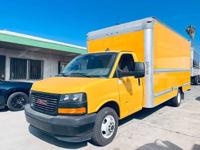 2021 GMC G33903 SAVANA 3500 16 FT BOX TRUCK WALKUP RAMP 97K MILES GARDENA/ LOS ANGELES DELIVERY - Image 4