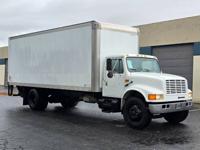 1990 International 4900 Diesel 24FT Box Truck w/Liftgate & 143K MILES Bakersfield - Image 2