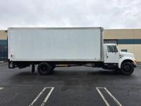 1990 International 4900 Diesel 24FT Box Truck w/Liftgate & 143K MILES Bakersfield - Image 3