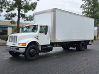 1990 International 4900 Diesel 24FT Box Truck w/Liftgate & 143K MILES Bakersfield - Image 10