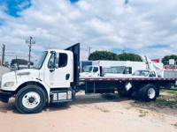 2019 FREIGHTLINER M2 106 DIESEL CUMMINS 24 FT FLATBED TRUCK LIFTGATE GARDENA LOS ANGELES - Image 5