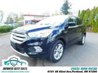 2017 Ford Escape SE suv Shadow Black CALL 503-836-3777 FOR AVAILABILITY