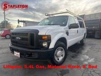 2008 Ford f-250 f250 f 250 XL LIFTGATE, 5.4L GAS, 8' BED, MATERIAL RAC