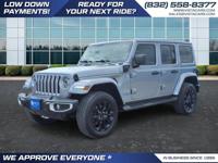 2021 Jeep Wrangler Unlimited Sahara 4xe 4 xe 4-xe Vista Cars and Trucks - Image 4