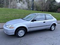 1996 Honda Civic CX 2DR Hatchback Automatic 1.6L 4 Cyl Runs Great Salem - Image 3