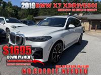 2019 BMW X7 DOWN! NO CREDIT NEEDED! WONT LAST LONG! CALL NOW! Midtown East