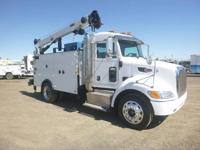 2013 Peterbilt PB337 IMT Crane Mechanic Utility Truck city of san diego