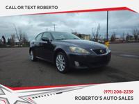 2008 Lexus IS 250 AWD All Wheel Drive IS250 Base 4dr Sedan Sedan Roberto's Auto Sales - Image 2