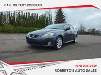 2008 Lexus IS 250 AWD All Wheel Drive IS250 Base 4dr Sedan Sedan Roberto's Auto Sales - Image 3