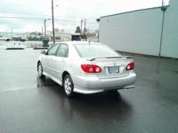 2008 TOYOTA COROLLA S-PKG 4-DOOR 4-CYL 5-SPEED MANUAL ALLOYS MOON NICE MOTION AUTOS 360-414-5279 LONGVIEW WA - Image 7
