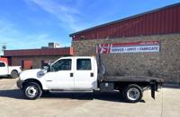 2004 FORD F-550 SUPER DUTY XL CREW CAB 9ft FLATBED (58K Miles) COMMERCE CITY - Image 3