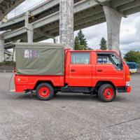 ’97 Toyota Dyna Double Cab Firetruck w/ 4WD and Front Locking Hubs! Portland - Image 6