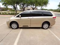 57K MILE TOYOTA SIENNA LIMITED HANDICAPPED WHEELCHAIR PWR RAMP VAN Irving, TX - Image 6