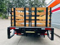 2008 ISUZU NPR W5500HD DIESEL 208K.MI.16FT.STAKE FLAT BED+LIFT TRUCK** PORTLAND OREGON - Image 7