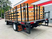 2008 ISUZU NPR W5500HD DIESEL 208K.MI.16FT.STAKE FLAT BED+LIFT TRUCK** PORTLAND OREGON - Image 8