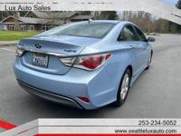 2012 Hyundai Sonata BLUE HYBRID 40+ MPG DOOR DASH, TURO, UBER EATS R snohomish county - Image 6