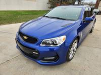 2017 Chevrolet SS Chevy SS Slip Stream Blue 63K M Iles 6 SPEED MANUAL Tower Rd Mundelein, IL 60060 - Image 3