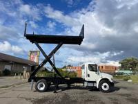 2008 FREIGHTLINER M2 18ft SCISSOR LIFT DUMP TRUCK **NON-CDL** SAN FRANCISCO