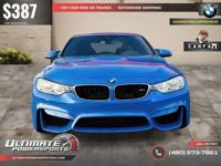 /mo - 2015 BMW M3 M 3 M-3 F80 ~ Yas Marina Blue WE FINANCE ALL CRE CALL (480) 573-7661 ULTIMATE POWERSPORTS - Image 8