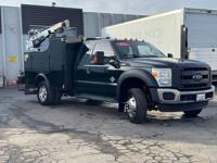 2015 Ford F-550 XL 4X4! 4000LB IMT CRANE! LOW MILES! INGERSOLL RAND CO - Image 8
