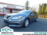 2017 Nissan Altima 2.5 S sedan Gun Metallic CALL 503-836-3777 FOR AVAILABILITY - Image 2