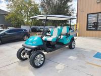 2016 CLUB CAR GOLF CART, RUNS GREAT, GAS POWERED, 6 SEATERS Houston - Image 2