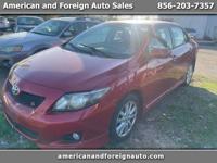 2009 Toyota Corolla 4dr Sdn LE Auto (Natl) pennsauken
