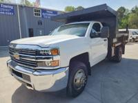 2015 Chevrolet Silverado 3500 3500HD 4x4 Dump Truck 40k LOW MILES - Image 3