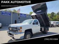 2015 Chevrolet Silverado 3500 3500HD 4x4 Dump Truck 40k LOW MILES otp east - Image 2