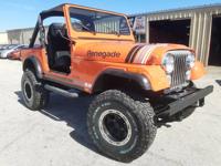 1984 Jeep CJ7 6 CYL MANUAL Gorgeous Orange with Black EZ Custom4x4 - Image 6