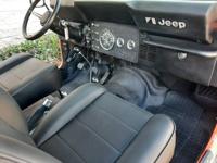 1984 Jeep CJ7 6 CYL MANUAL Gorgeous Orange with Black EZ Custom4x4 - Image 10