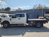 2021 Ford f-350 f350 f 350 F350 Ext Cab 4x4 Diesel Hauler Bed Flatbed otp east - Image 3
