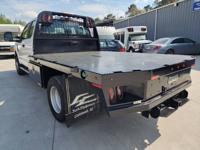 2021 Ford f-350 f350 f 350 F350 Ext Cab 4x4 Diesel Hauler Bed Flatbed otp east - Image 4