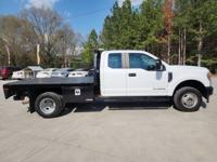 2021 Ford f-350 f350 f 350 F350 Ext Cab 4x4 Diesel Hauler Bed Flatbed otp east - Image 7