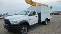 2017 Dodge Ram 5500 35ft Enclosed Utility Box Bucket Truck 6.7L Diesel W Hefner Rd El Reno, Ok 73036 - Image 3