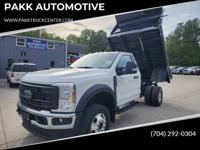 2024 Ford F350 f-350 f350 f 350 Dump Truck 4x4 9ft bed 145" WB 7.3 v8 - Image 2
