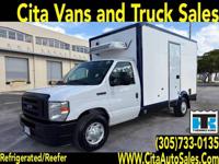 2023 FORD ECONOLINE E 350 *CUTAWAY* E350 *REFRIGERATED* BOX TRUCK REFRIGERATED R + Cita auto Sales - Image 2