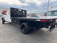 2018 Dodge Ram 4500 12' FLATBED, 4WD, CUMMINS DIESEL, CREW CAB - Image 4