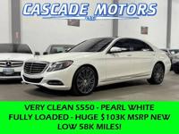 2015 MERCEDES-BENZ S550 *LOW 58K MILES* e350 e550 s 550 a7 a6 a5 535i CASCADE MOTORS