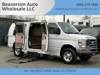 2008 Ford E250 - WHEELCHAIR VAN / HANDICAP VAN / ONLY 44K MILES! Wheelchair Van In Beaverton - Image 2