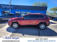 2017 Jeep Cherokee Latitude suv Deep Cherry Red Crystal Pearlcoat CALL 602-767-4931 FOR AVAILABILITY