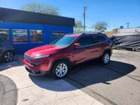 2017 Jeep Cherokee Latitude suv Deep Cherry Red Crystal Pearlcoat CALL 602-767-4931 FOR AVAILABILITY - Image 3