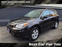 2016 SUBARU FORESTER 2.5i PREMIUM with 87,252 miles SERVICE History Greenpoint / Williamsburg